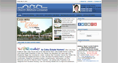 Desktop Screenshot of cebuestatehomes.com
